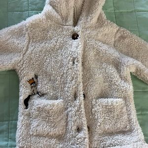 Super soft fleece toddler jacket